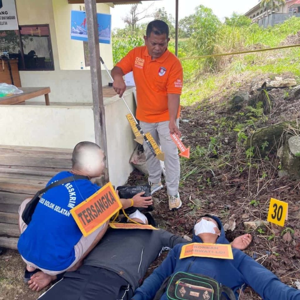 Geger Solok Selatan! Utang Piutang Mengerikan, 72 Adegan Rekonstruksi Pembunuhan Berencana 2 Wanita, Pelaku Terancam Penjara Seumur Hidup