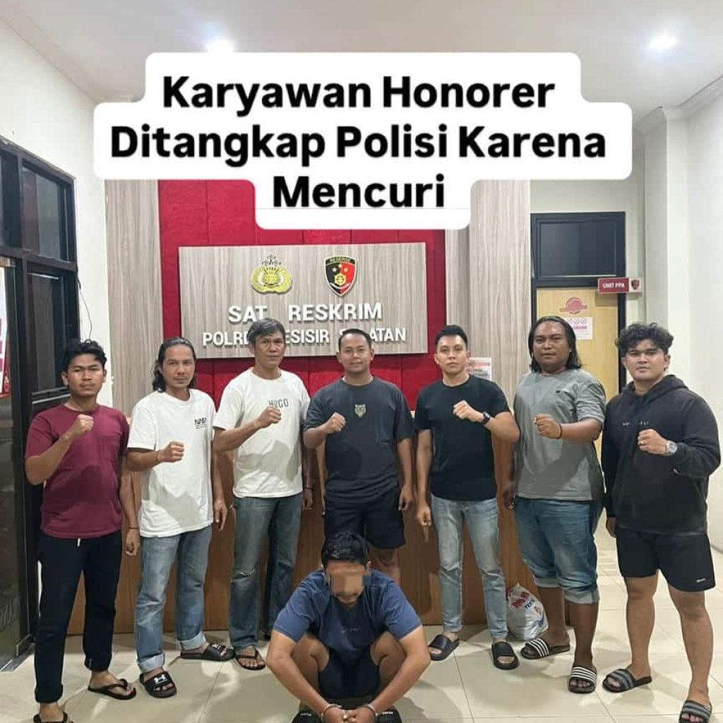 Geger di Pesisir Selatan, Honorer Curi Aset Kantor Ratusan Juta Rupiah Terancam Penjara