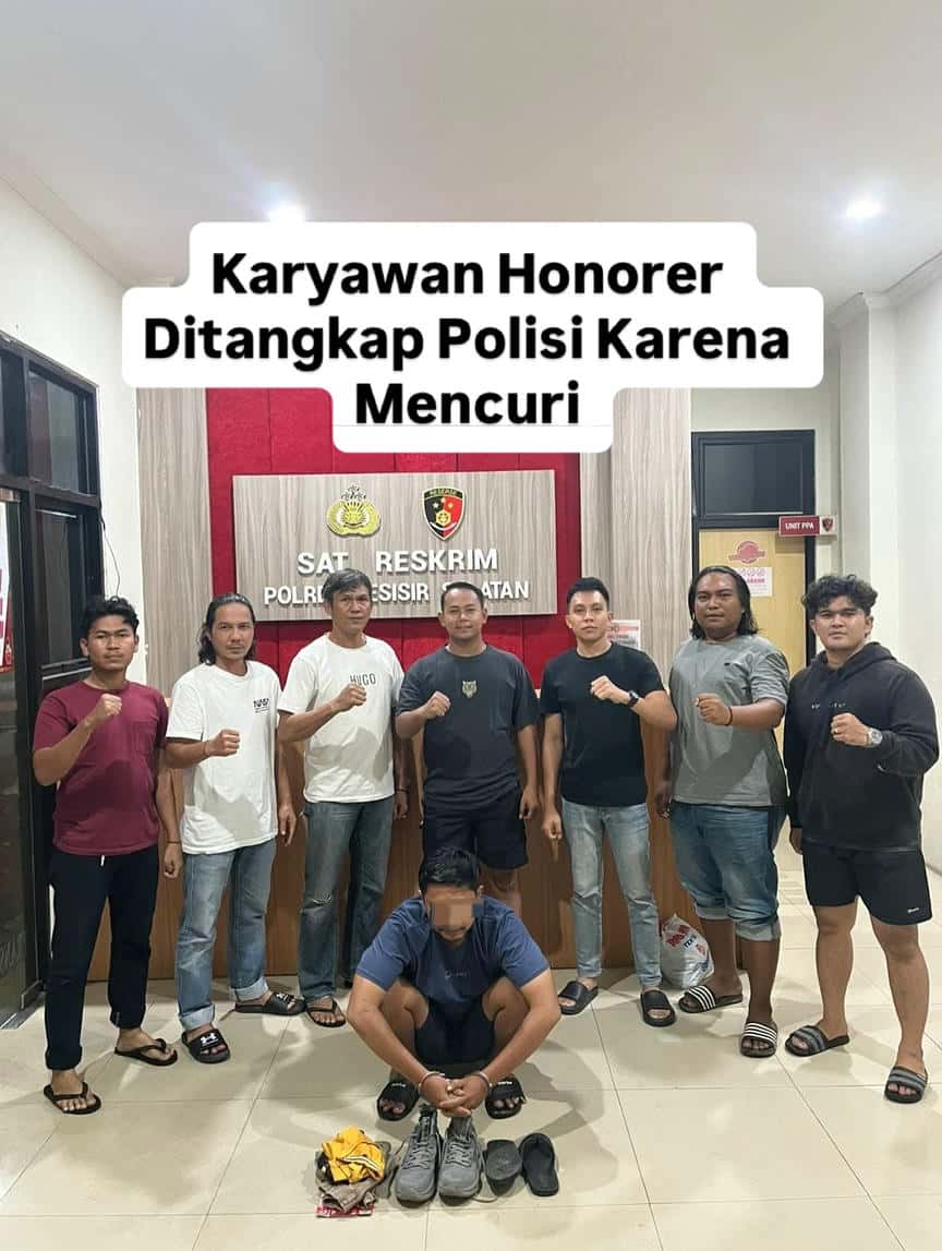 Geger di Pesisir Selatan, Honorer Curi Aset Kantor Ratusan Juta Rupiah Terancam Penjara