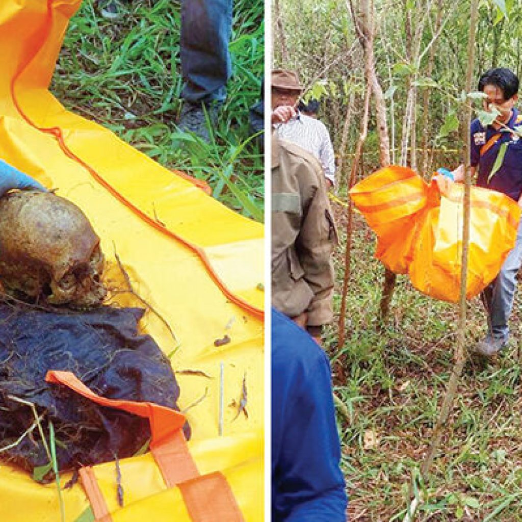HEBOH! Tengkorak Manusia Ditemukan Bersama Helm dan Pakaian di Ladang Terpencil Agam