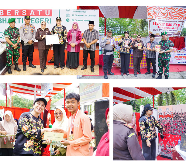 Kegiatan Kolaboratif Akbar 'Dharmasraya Bersatu Bhakti Negeri' Tinggalkan Jejak Positif