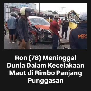 Tragis Tabrakan Maut Fuso Dan Calya di Pesisir Selatan Satu Tewas Mengenaskan