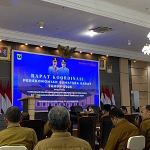 Wabup M Ihpan Siap Genjot Investasi Pasaman Barat di Rakor Perekonomian Sumbar 2025