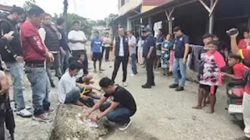 115 Aparat Gabungan Lakukan Gerebek Kampung Narkoba Purus Padang