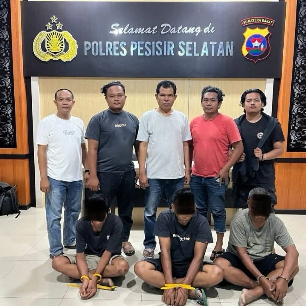 3 Pengguna Sabu Lintas Wilayah Digulung di Pesisir Selatan, Jaringan Narkoba Kecil Terbongkar