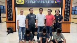 3 Pengguna Sabu Lintas Wilayah Digulung di Pesisir Selatan, Jaringan Narkoba Kecil Terbongkar