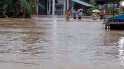 Banjir di Pasaman Barat Lumpuhkan Akses Jalan Nasional hingga Macet