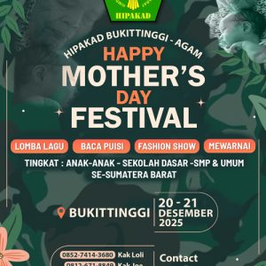 HIPAKAD Bukittinggi-Agam Kembali Gelar Festival Hari Ibu ke-4, Meriahkan Akhir Tahun 2025