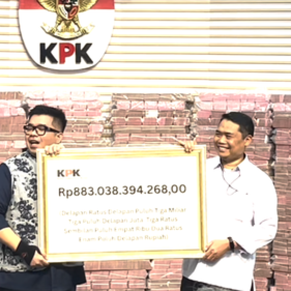 KPK Tumpuk Uang Korupsi Taspen Rp 300 Miliar Setinggi Satu Meter