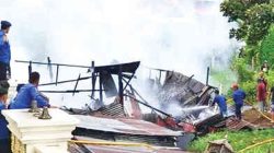 Kebakaran Rumah Kontrakan Bukittinggi Hancurkan Tempat Tinggal 4 Keluarga