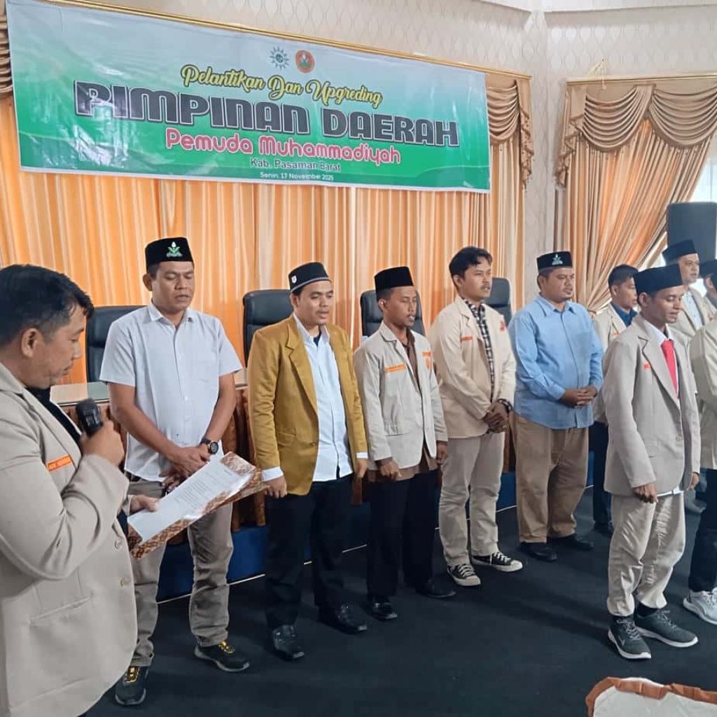 Pelantikan Pengurus Pemuda Muhammadiyah Pasaman Barat 2023-2027 Bawa Harapan Baru untuk Pembangunan Daerah
