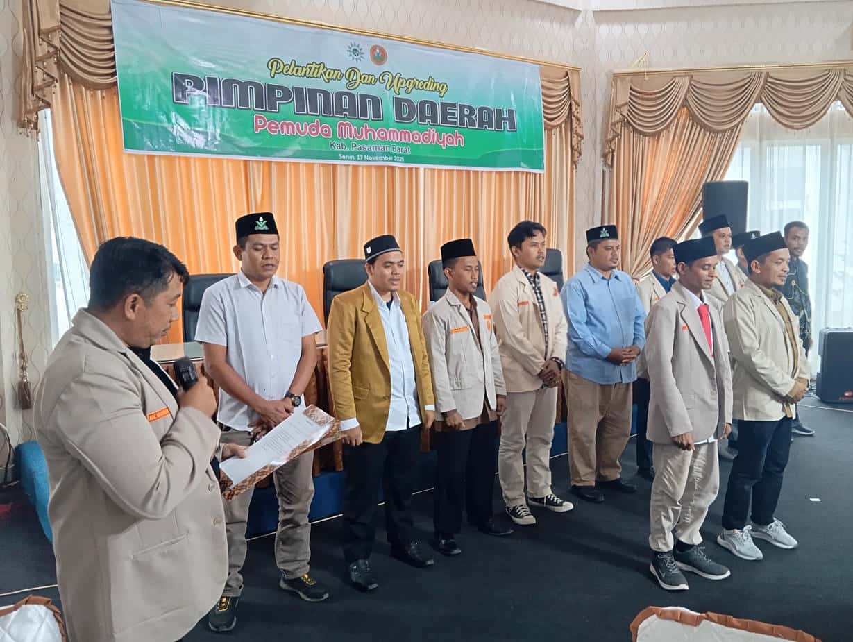 Pelantikan Pengurus Pemuda Muhammadiyah Pasaman Barat
