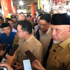 Waspada Nataru, Stabilitas Harga Pasar Raya Padang Mendapat Pujian Khusus dari Menteri Perdagangan