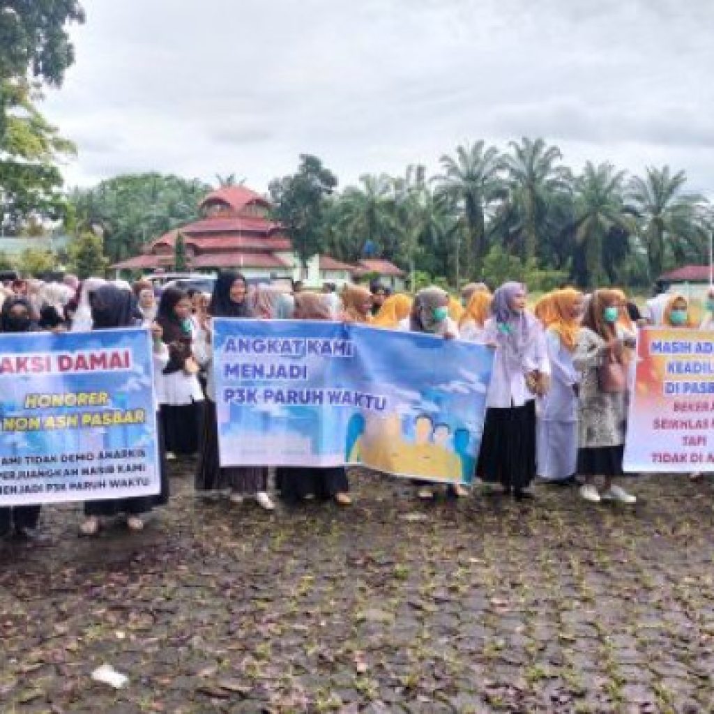 Nasib Honorer Pasaman Barat Terkatung 6 Bulan Tanpa Gaji dan Menanti Status PPPK