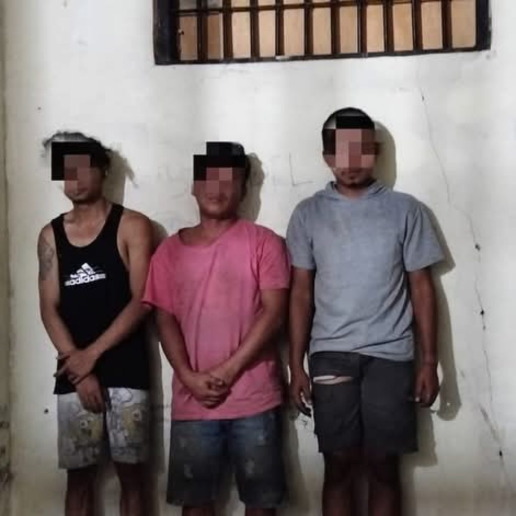 Aksi Pencurian Kabel Tower Tapan Digagalkan Warga dan Polisi Tiga Pelaku Tertangkap