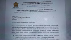 Akses Bantuan Internasional Aceh Mendesak, Profesor USK Kirim Surat ke Presiden