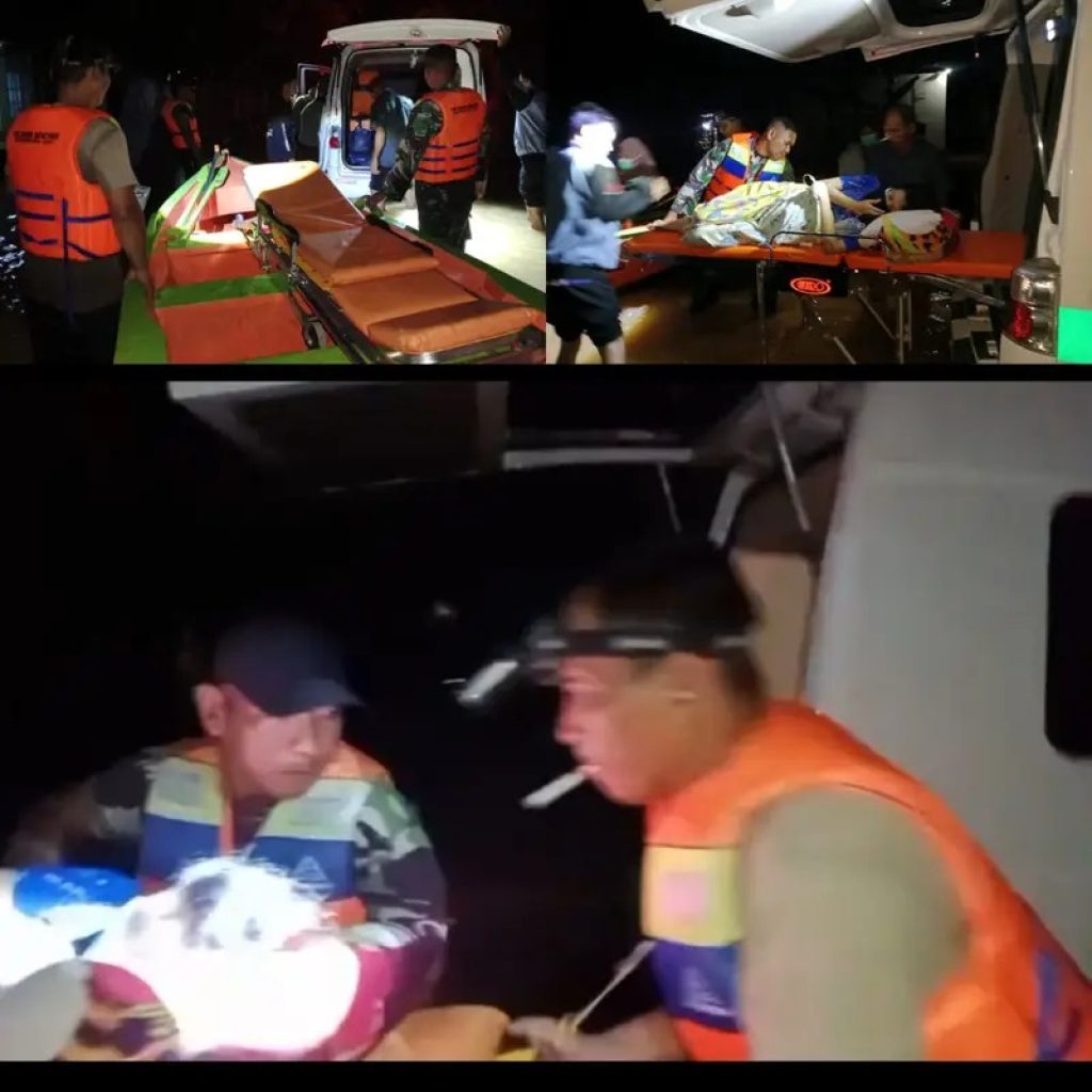 Aksi Heroik Polisi Evakuasi Ibu Hamil Terjang Banjir Balangan Demi Selamatkan Dua Nyawa
