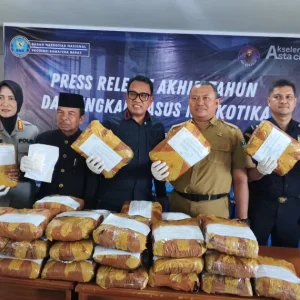 BNNP Sumbar Bongkar 14 Kasus Narkoba Sepanjang 2025, 37 Bandar-Kurir Ditangkap