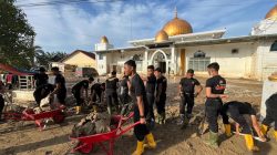 Cepat Tanggap Setelah Bencana, Polri dan Warga Berhasil Fungsikan Kembali Masjid Syuhada Aceh Tamiang