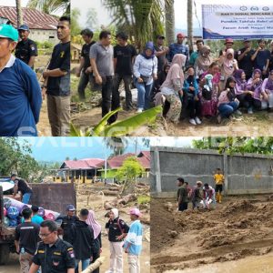 Hari Kedua Penyaluran Bantuan, FAN Mata Air & Yayasan Islam Ilyas Aminah Tetap Bergerak di Bawah Hujan dan Medan Berat