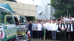 Mentan Amran Lepas Bantuan Logistik Rp107,6 Miliar untuk Korban Banjir Sumatra