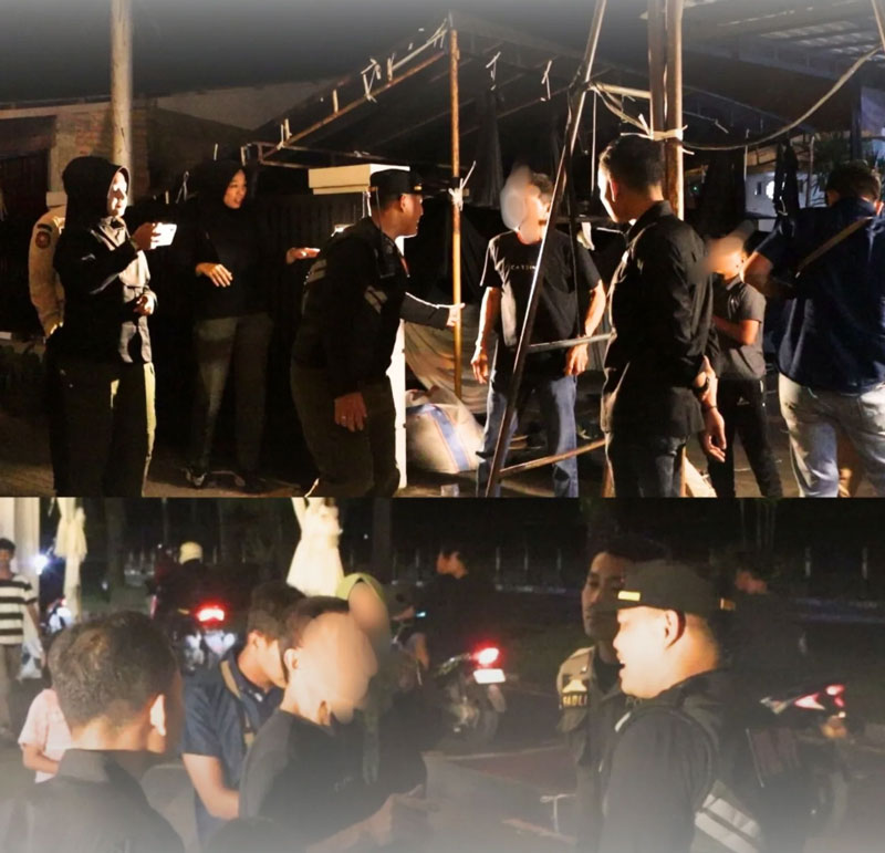 Penggunaan Fasum untuk Dagang Ditegur Satpol PP Padang