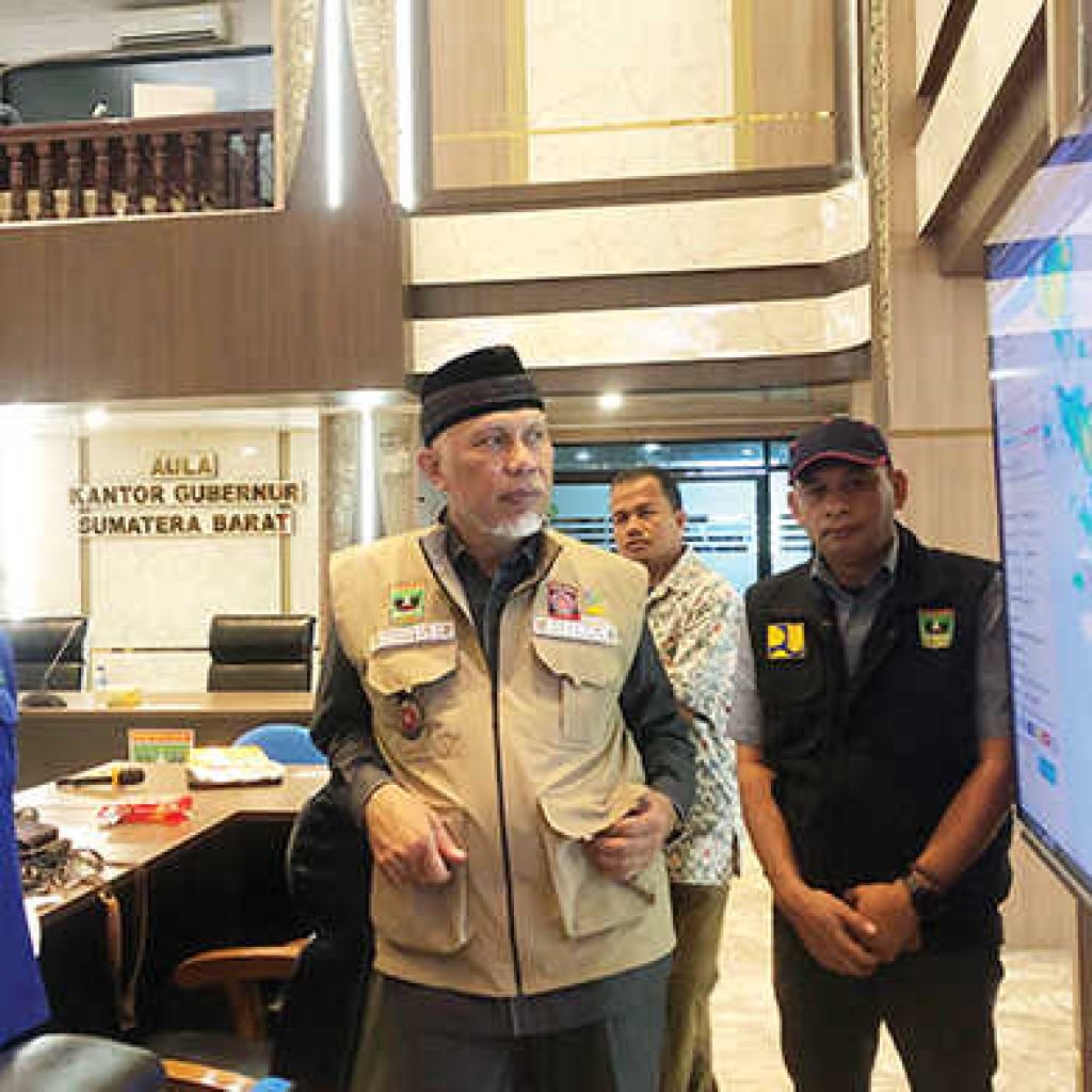 Status Tanggap Darurat Sumbar Mendekati Akhir Gubernur Mahyeldi Pantau Rekap Data dan Penanganan Bencana