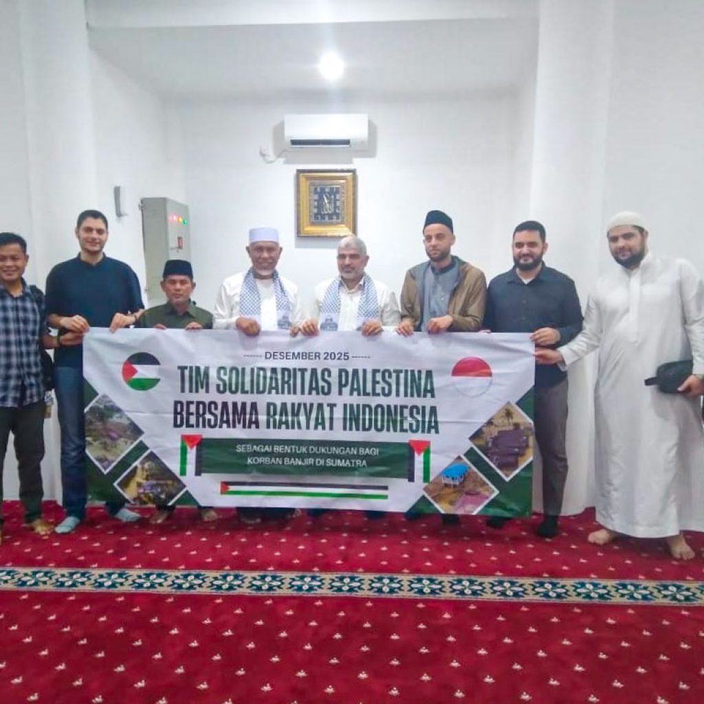 Warga Palestina Kirim Bantuan untuk Korban Banjir Sumbar Meski Tengah Dilanda Krisis