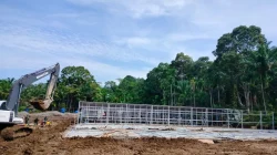 Huntara Kayu Pasak Agam Hampir Rampung, Siap Diresmikan 20 Januari 2026