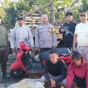 Patroli Dini Hari Polres Pessel Gagalkan Pencurian Sawit di PT Incasi Raya