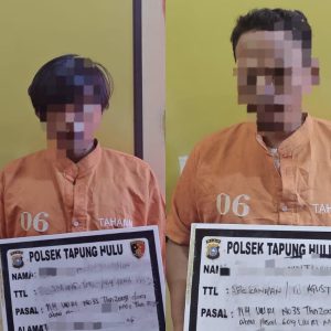 Penggerebekan Tengah Malam di Tapung Hulu Bongkar Peredaran Sabu 4,35 Gram