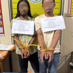 Polisi Ringkus Dua Pria Terkait Kasus Sabu di Tanah Datar