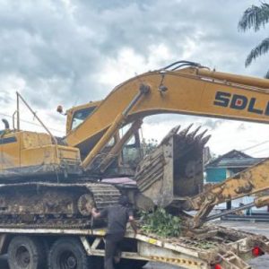 Polres Pasaman Barat Tangkap 8 Penambang Emas Ilegal dan Sita Eskavator di Talamau