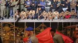 Satpol PP Padang Tertibkan PKL dan Amankan Remaja Diduga Hendak Tawuran