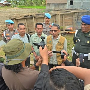 Tim Terpadu Sumbar Musnahkan Tambang Emas Ilegal di Pasaman