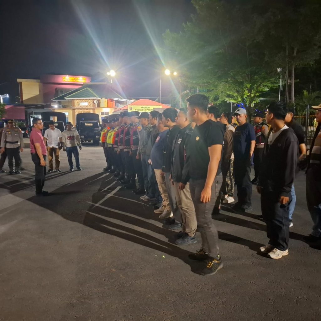 olresta Padang Amankan Belasan Remaja dan Motor dalam Razia Balap Liar di Taman Melati