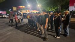 olresta Padang Amankan Belasan Remaja dan Motor dalam Razia Balap Liar di Taman Melati