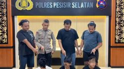 Polres Pesisir Selatan Ringkus Pengedar Shabu di Dua Lokasi Berbeda dalam Sehari