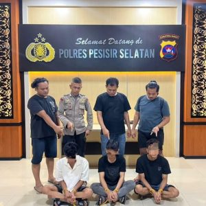 Polres Pesisir Selatan Ringkus Pengedar Shabu di Dua Lokasi Berbeda dalam Sehari