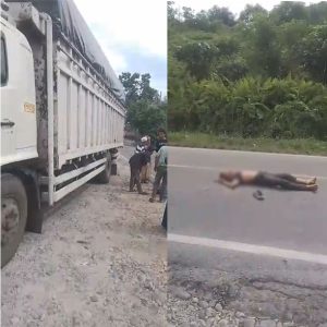 Pengendara Motor Tewas di Panyabungan Usai Tabrak Truk yang Mundur dari Rumah Makan