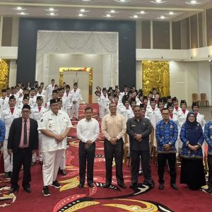 Kesbangpol Dharmasraya Bentuk Garda Pancasila Muda untuk Perkuat Karakter Generasi Bangsa