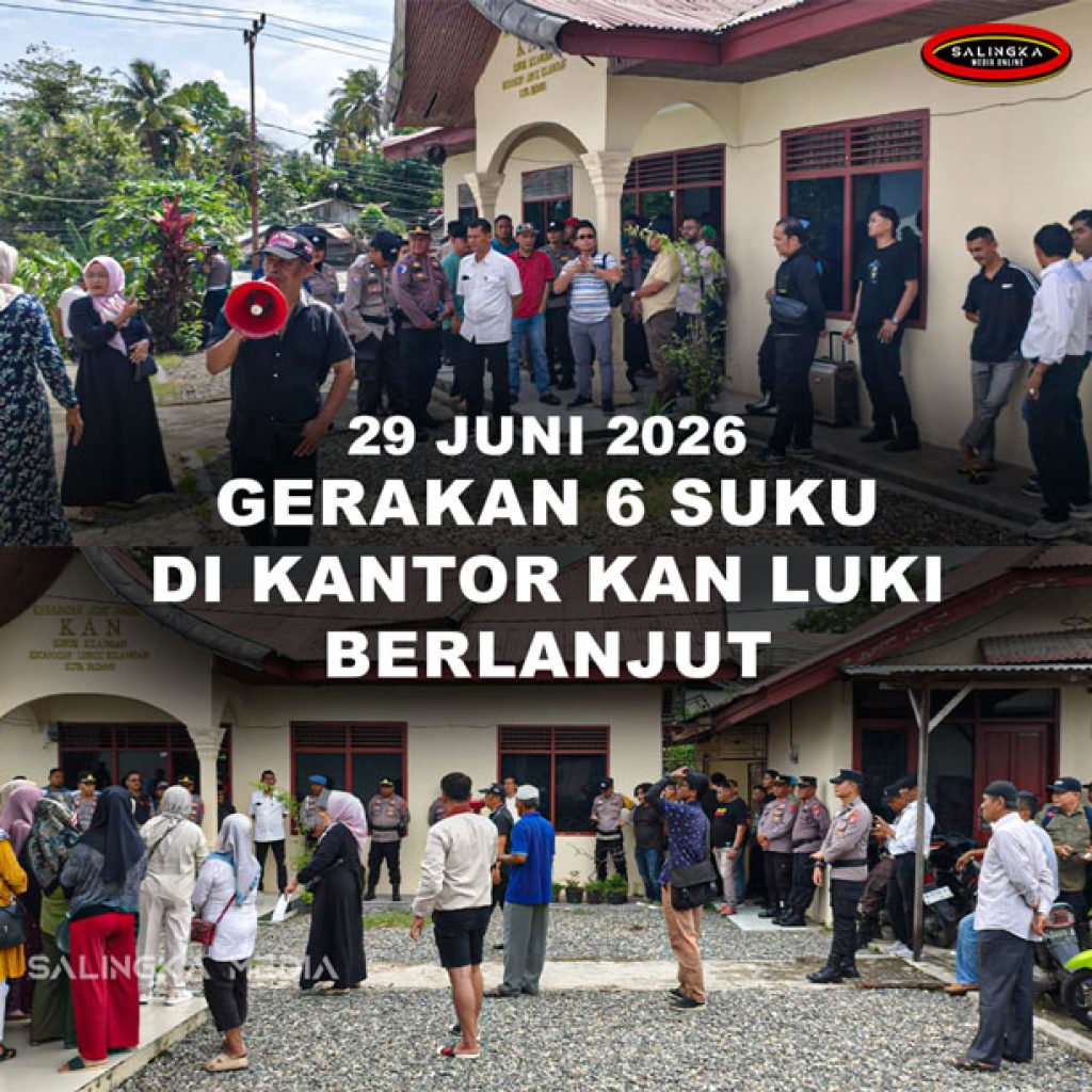 Ketua KAN Lubuk Kilangan Tak Hadir, Gerakan 6 Suku Lanjutkan Aksi di Kantor KAN LUKI