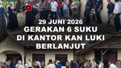 Ketua KAN Lubuk Kilangan Tak Hadir, Gerakan 6 Suku Lanjutkan Aksi di Kantor KAN LUKI