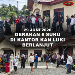 Ketua KAN Lubuk Kilangan Tak Hadir, Gerakan 6 Suku Lanjutkan Aksi di Kantor KAN LUKI