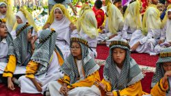 Khatam Al-Qur’an ke-45 MDTA Al Hijriyah Siteba Ditutup Pawai Meriah di Nanggalo Padang