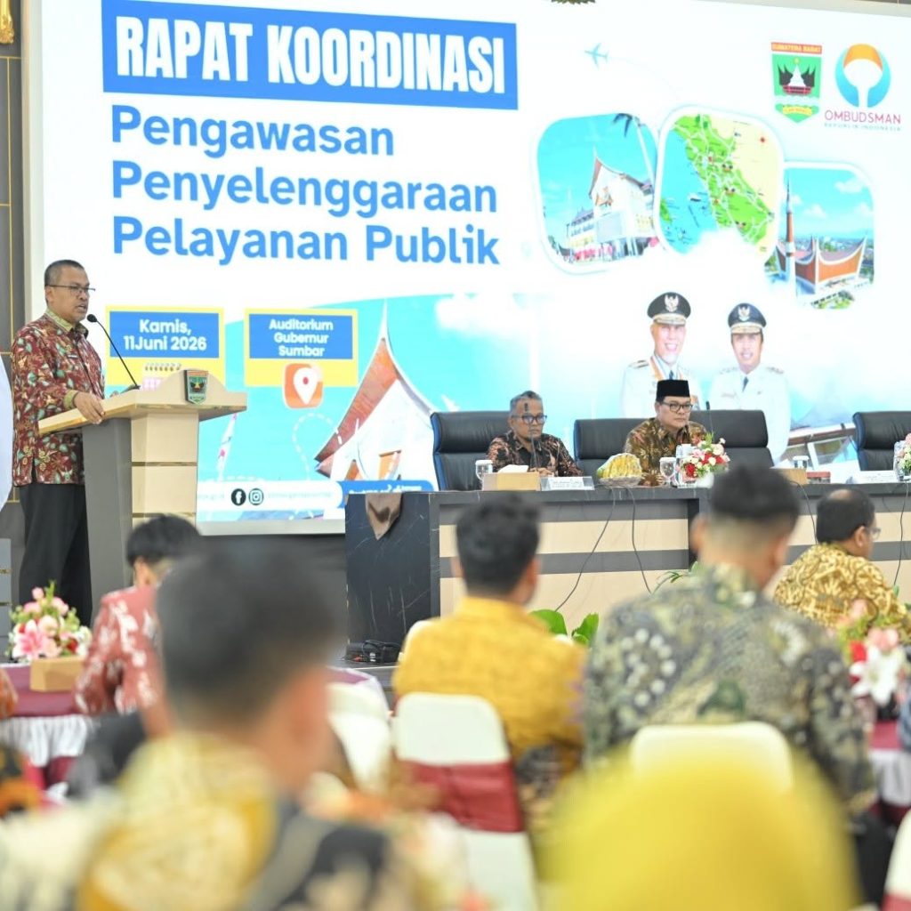 Pemprov Sumbar dan Ombudsman RI Perkuat Sinergi Pelayanan Publik Berkualitas untuk Warga