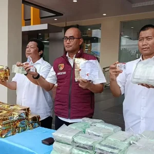 Polisi Kejar Jaringan 113 Kg Metamfetamin dari Malaysia yang Diduga Beredar ke Sejumlah Kota