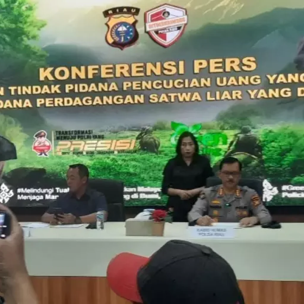 TPPU Perdagangan Gading Gajah Terbongkar, Polda Riau Sita Aset Rp650 Juta dan Alat Berat