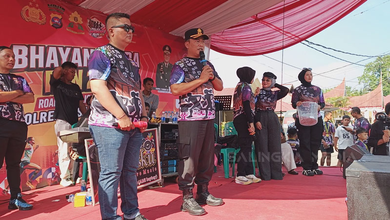 Bhayangkara Run Road To Police Women Run 2026 Meriah, Kapolres Pasaman Barat Lepas Ribuan Semangat Hidup Sehat