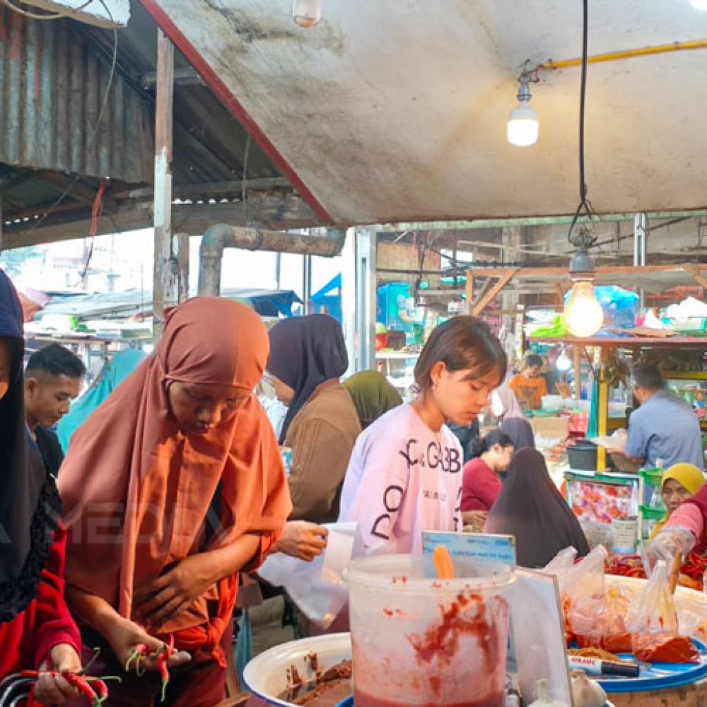 Cabe Medan Masuk, Harga Cabai di Pasar Raya Padang Turun, 26.000 dijual per Kilogram